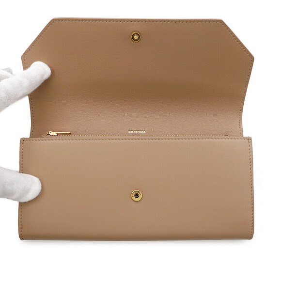 Balenciaga Slim Continental Leather Envelope Wallet - Picture 4 of 9